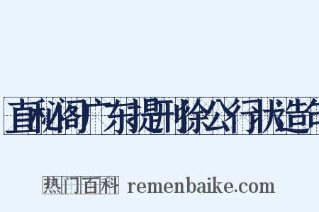 直秘阁广东提刑徐公行状造句是什么意思的图片